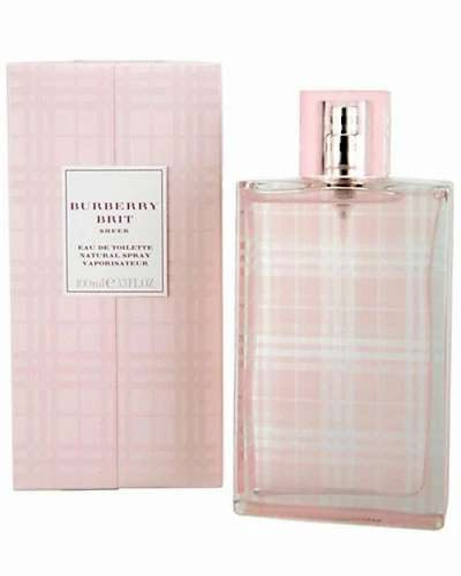 Fragrance * | Women'S Burberry Brit Sheer 3.3Oz Eau De Toilette