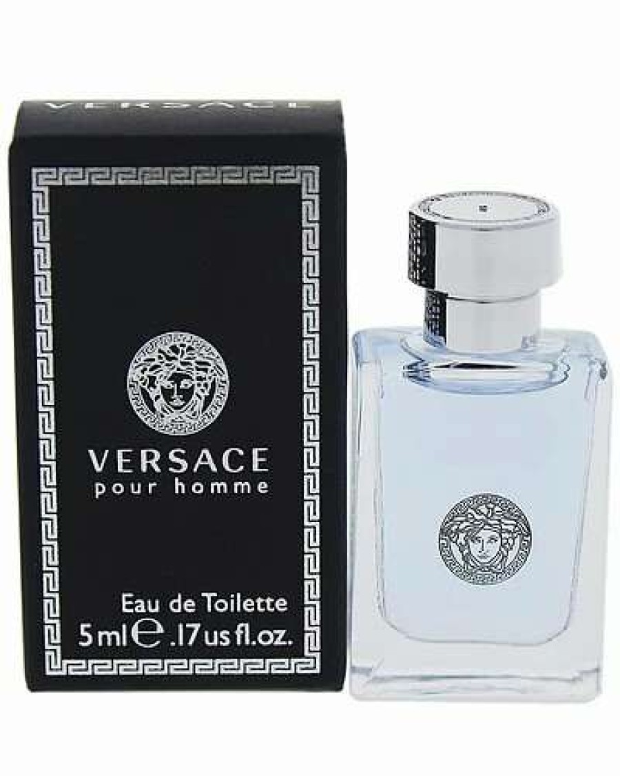 Fragrance * | Versace Men'S 5Ml Pour Homme Edt Splash (Mini) Women