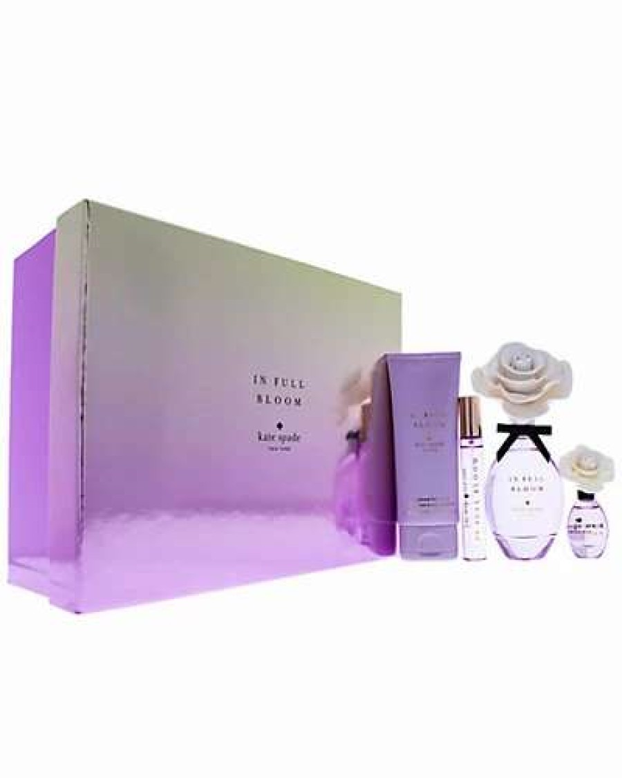 Fragrance * | Kate Spade New York Women'S In Full Bloom 4Pc Gift Set