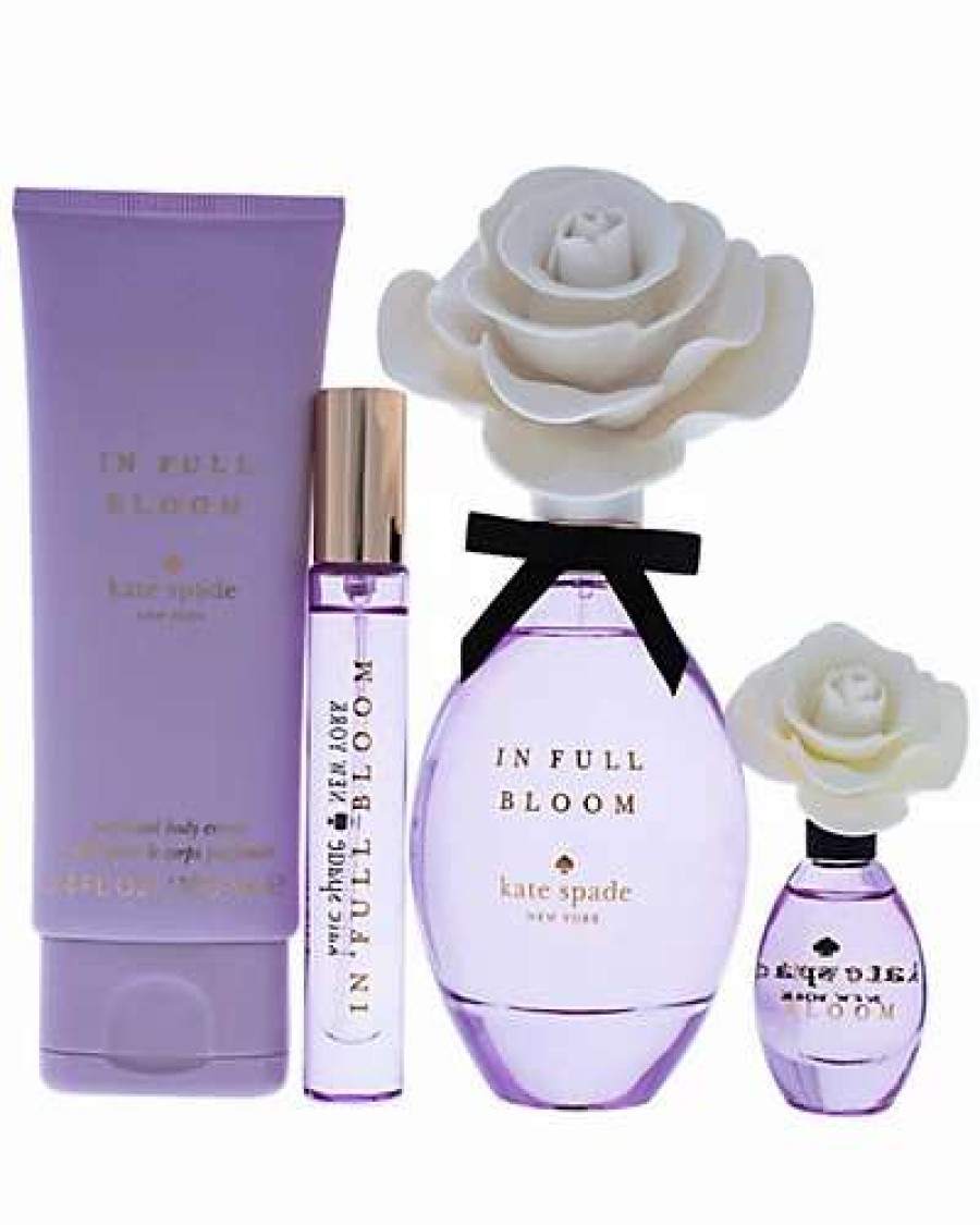 Fragrance * | Kate Spade New York Women'S In Full Bloom 4Pc Gift Set