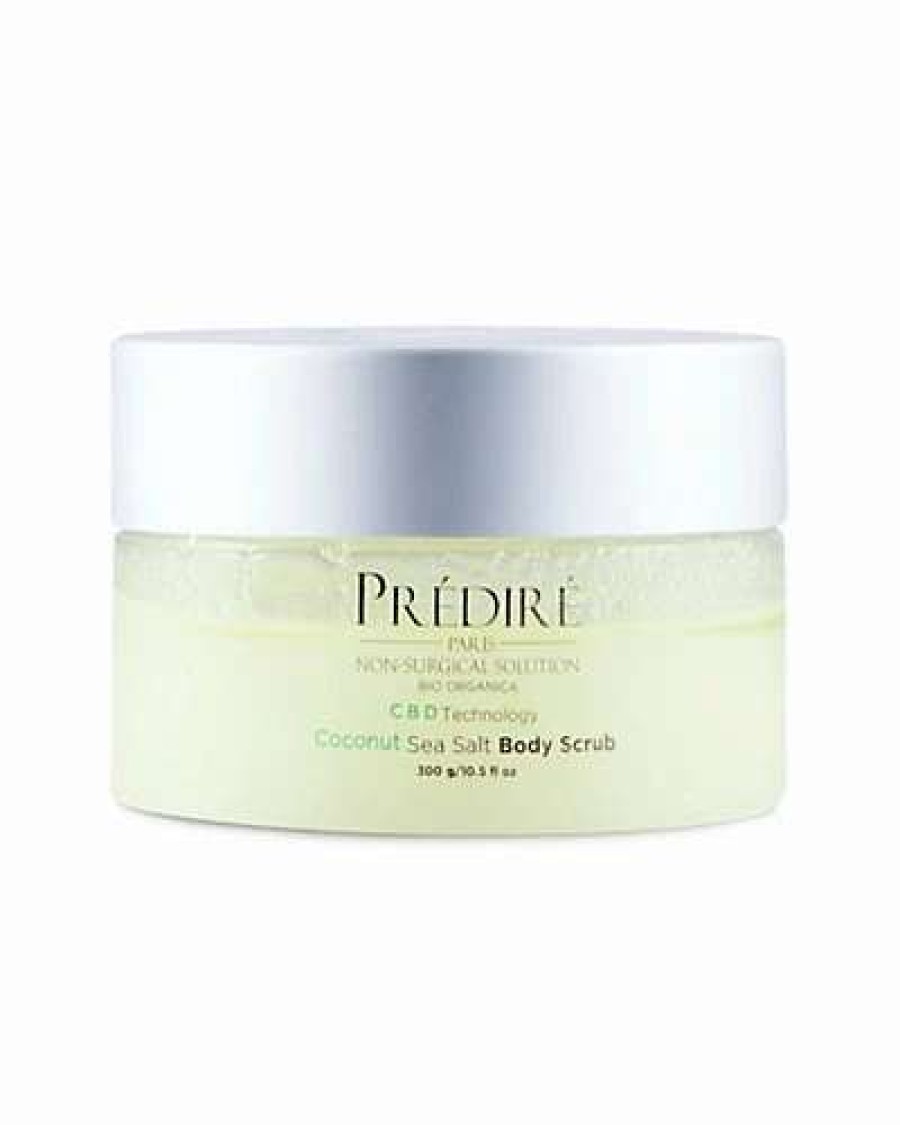 Bath & Body * | Predire Paris 10.5Oz Almond Vanilla Sea Salt Body Scrub Powered Women