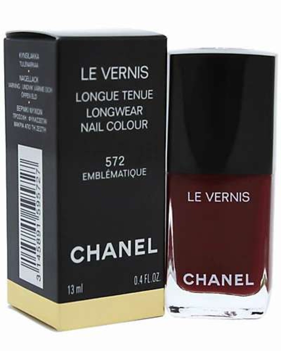 Bath & Body * | Chanel 0.40Oz 572 Emblematique Le Vernis Longwear Nail Colour Women