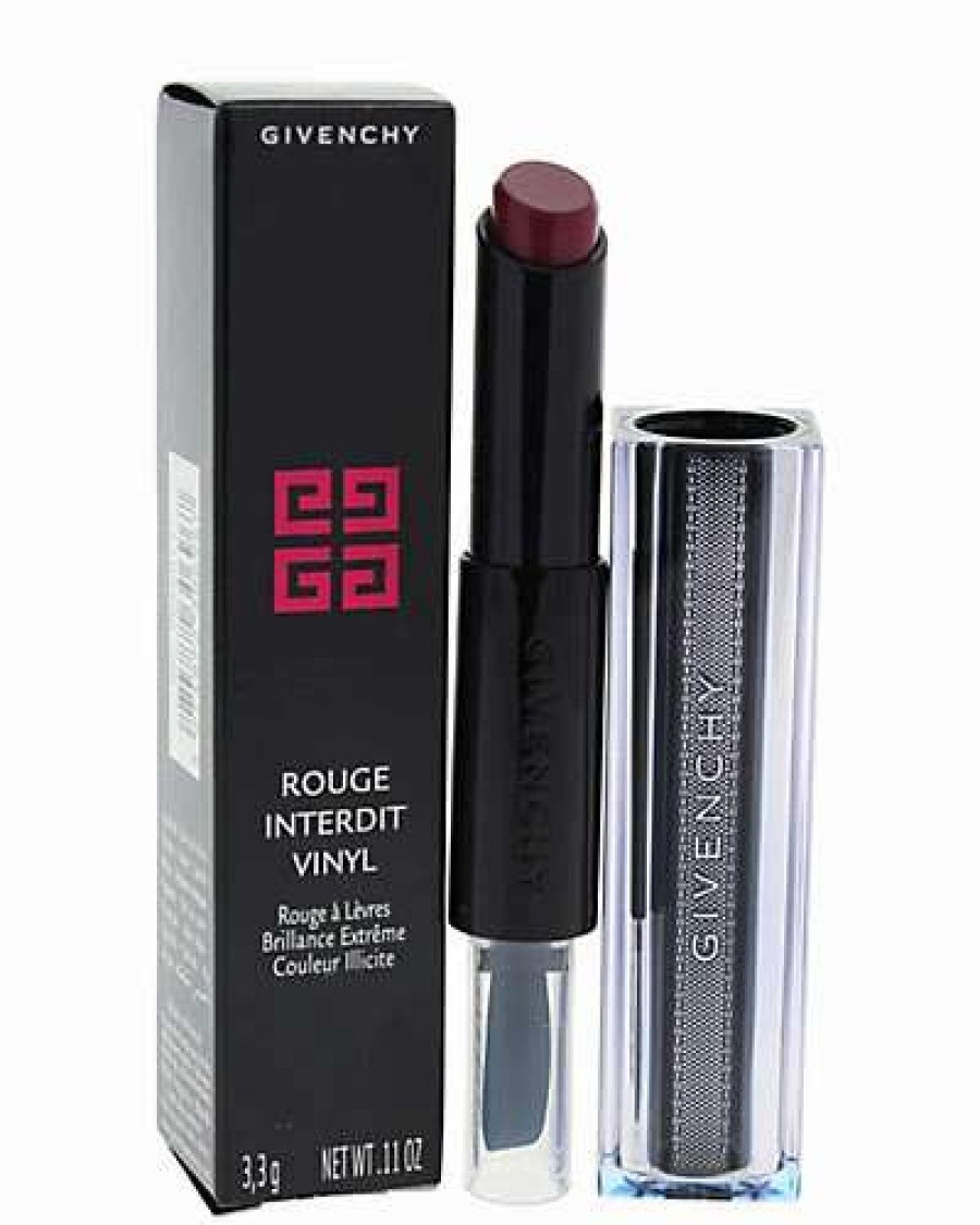 Lip & Cheek Makeup * | Givenchy 0.11Oz Grenat Envoutant Rouge Interdit Vinyl Lipstick Women