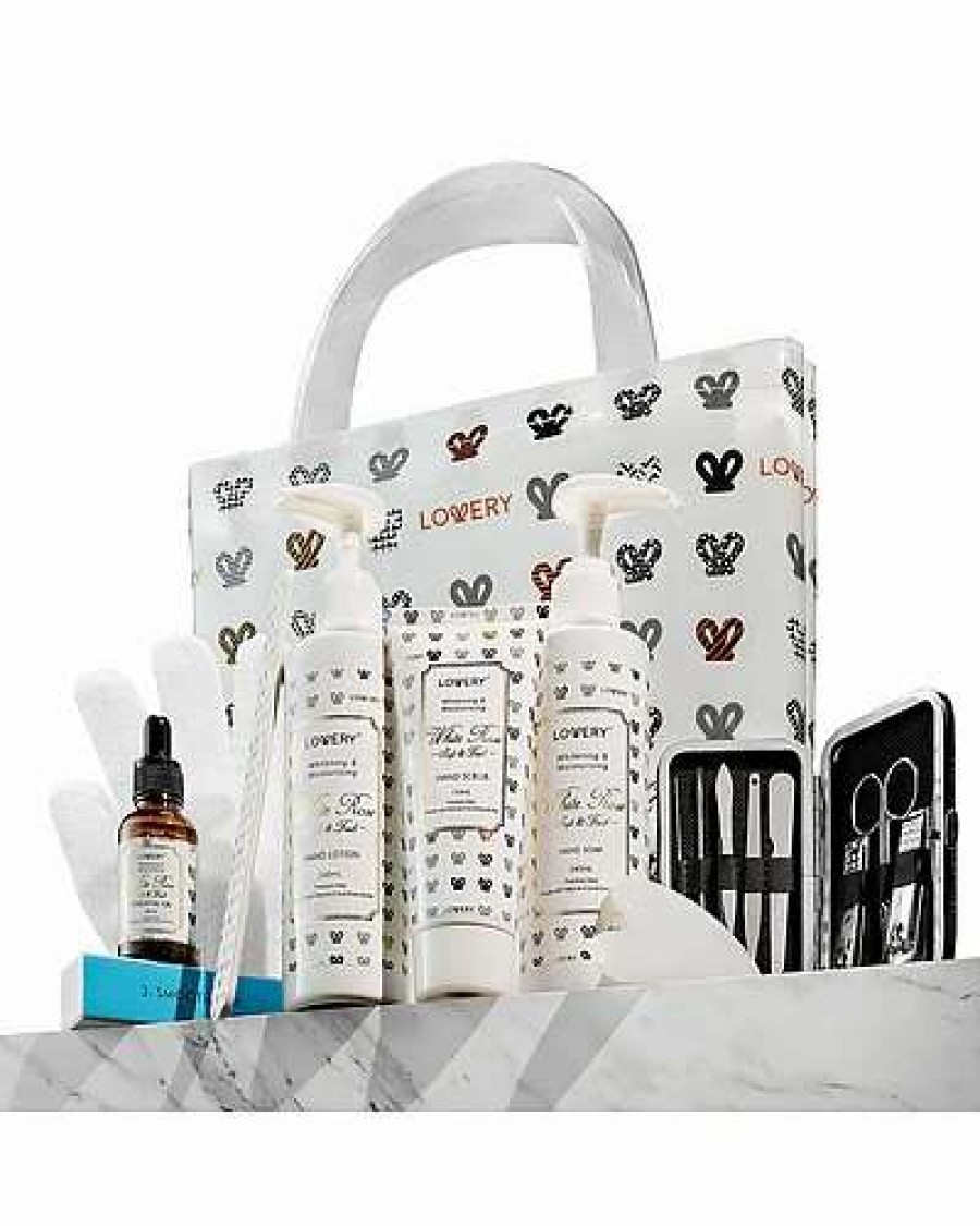 Bath & Body * | Lovery Care Package For Women & Men, 19Pc Hand Cream Gift In A Shoulder Bath Tote Bag