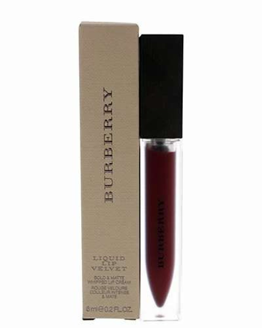 Lip & Cheek Makeup * | Burberry 0.2Oz #53 Oxblood Liquid Lip Velvet Crush Women