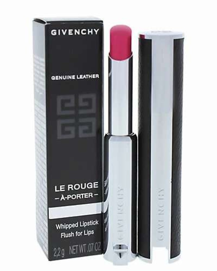 Lip & Cheek Makeup * | Givenchy 0.07Oz Rose Perfecto Le Rouge A Porter Whipped Lipstick Women