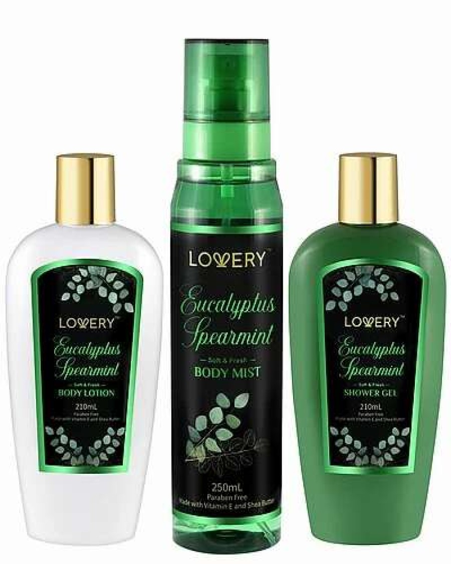 Bath & Body * | Lovery Eucalyptus Bath And Body Care Set Women