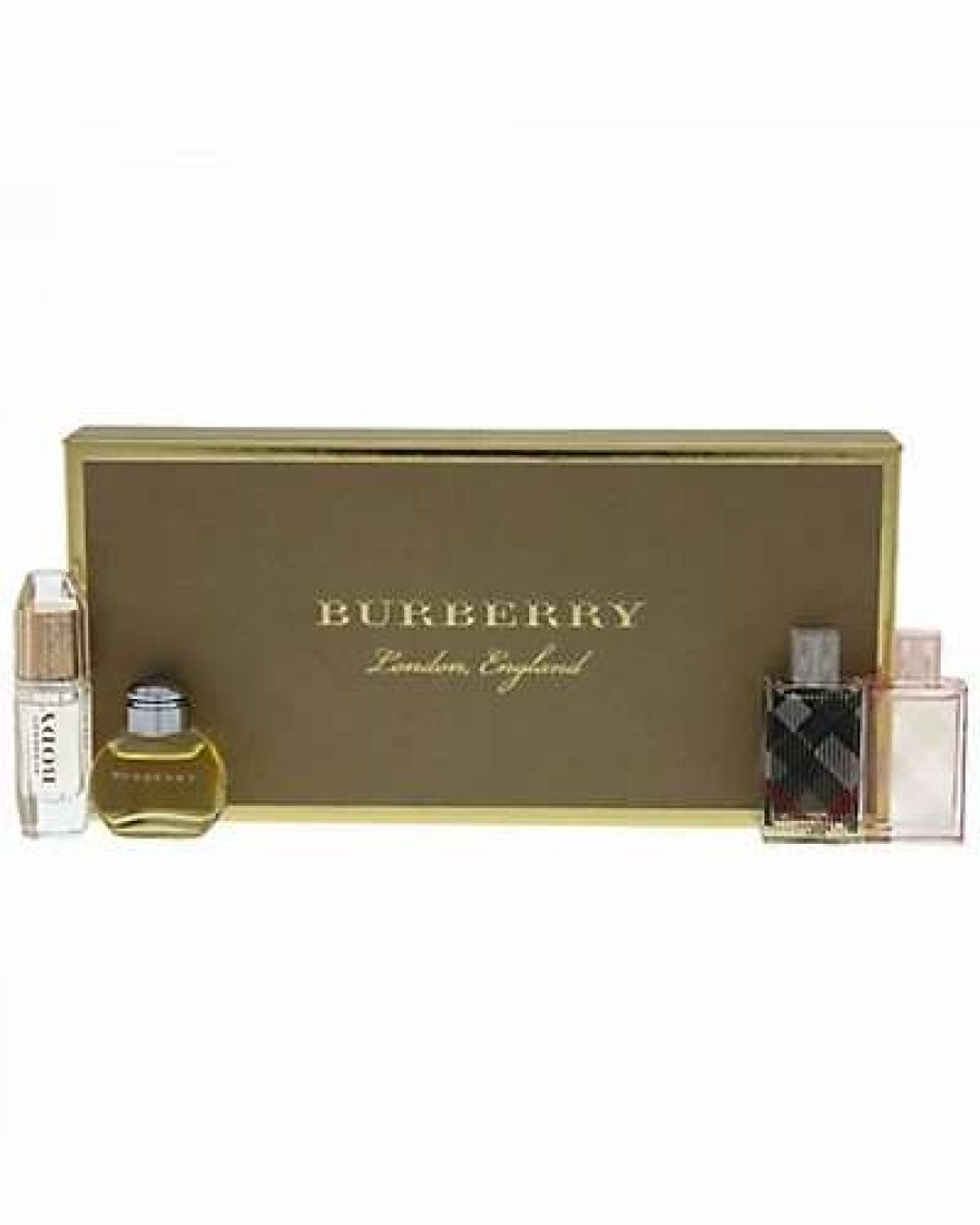 Fragrance * | Burberry Women'S 4Oz 4Pc Mini Set