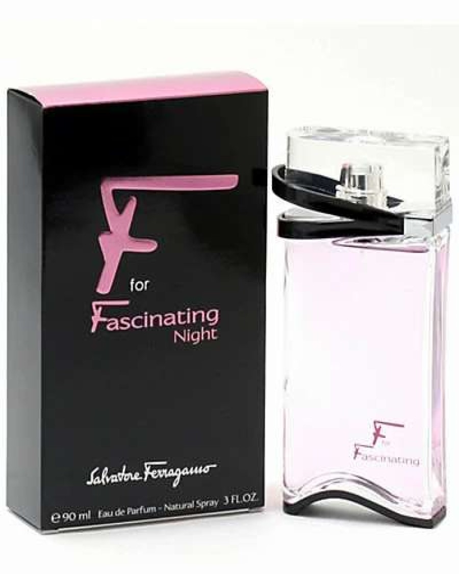 Fragrance * | Salvatore Ferragamo Women'S F For Fascinating Night 3Oz Eau De Parfum