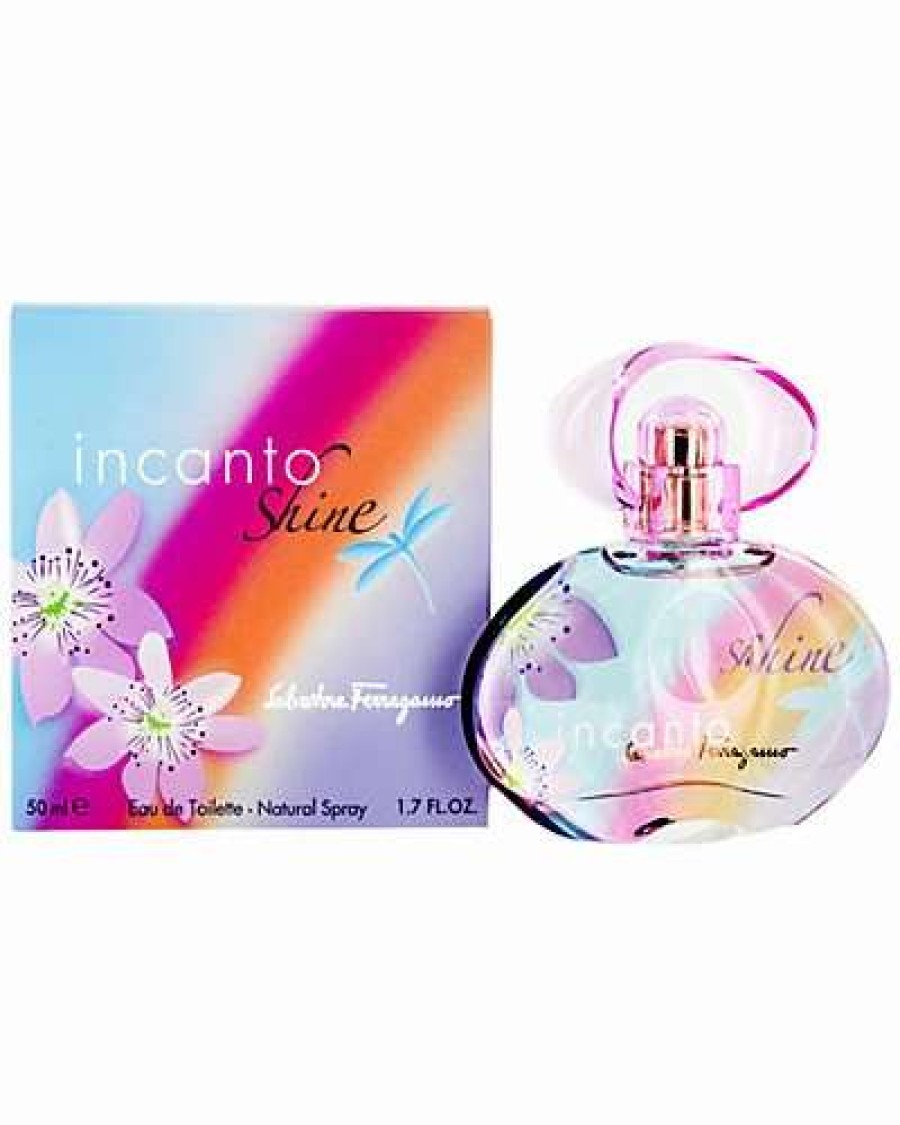 Fragrance * | Salvatore Ferragamo 1.7Oz Incanto Shine Eau De Toilette Spray Women