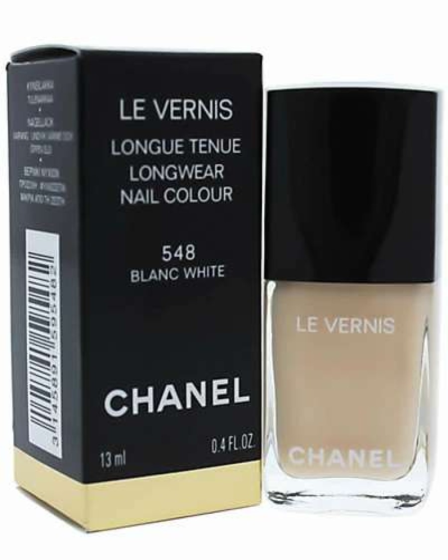 Bath & Body * | Chanel 0.40Oz 548 Blanc White Le Vernis Longwear Nail Colour Women