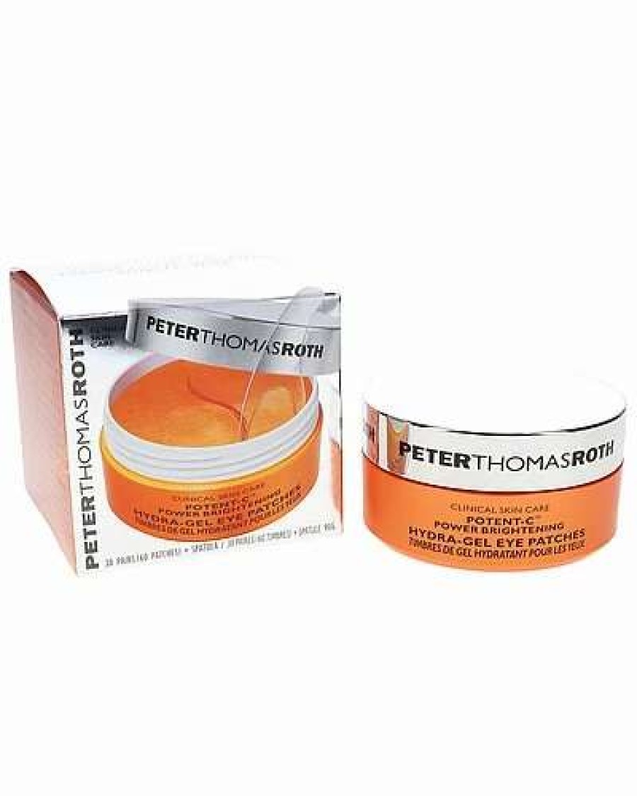 Face & Eye Makeup * | Peter Thomas Roth 60Ct Potent-C Power Brightening Hydra-Gel Eye Patches Women