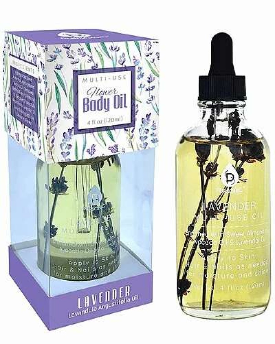 Bath & Body * | Pursonic Multi-Use Flower Lavender Body Oil Women