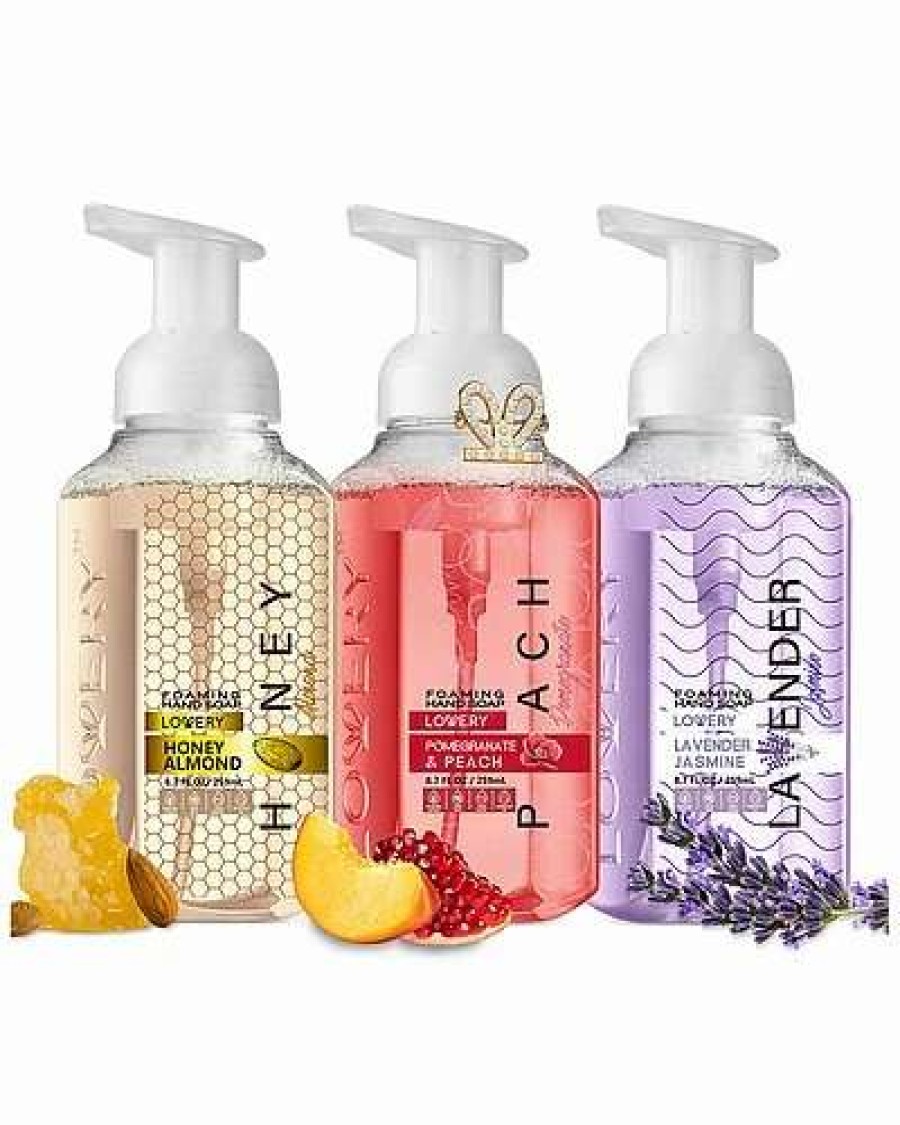 Bath & Body * | Lovery Foaming Hand Soap, 3 Pack Moisturizing Hand Wash In Assorted Fragrance Women