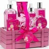 Bath & Body * | Lovery Gift Baskets For Women Home Spa Gift Set, Body Care In Flower Dandelion