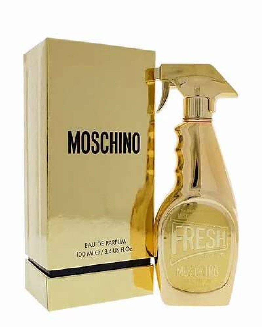 Fragrance * | Moschino Women'S 3.4Oz Gold Fresh Couture Edp Spray