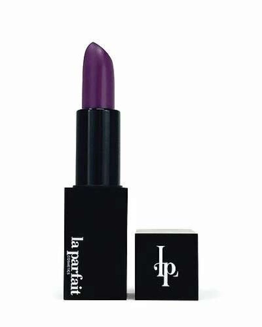 Lip & Cheek Makeup * | La Parfait Cosmetics 0.176Oz #12 Violet B-Bold Satin Lipstick Women