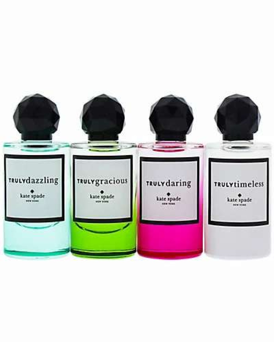 Fragrance * | Kate Spade New York Women'S The Truly Fragrance Collection 4Pc Mini Gift Set