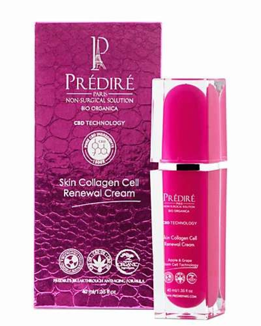 Moisturizers & Eye Cream * | Predire Paris 1.35Oz Skin Collagen Cell Renewal Cream With Cbd Women