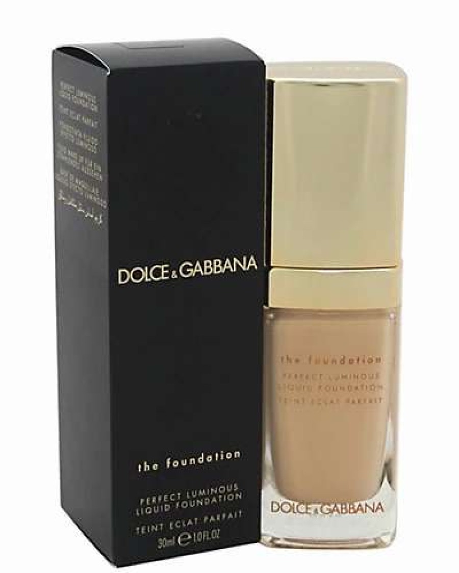 Face & Eye Makeup * | Dolce & Gabbana 1Oz Perfect Luminous Liquid Foundation #78 Beige Women