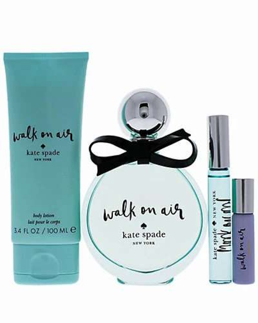 Fragrance * | Kate Spade New York Women'S 2H17 Walk On Air 4Pc Gift Set