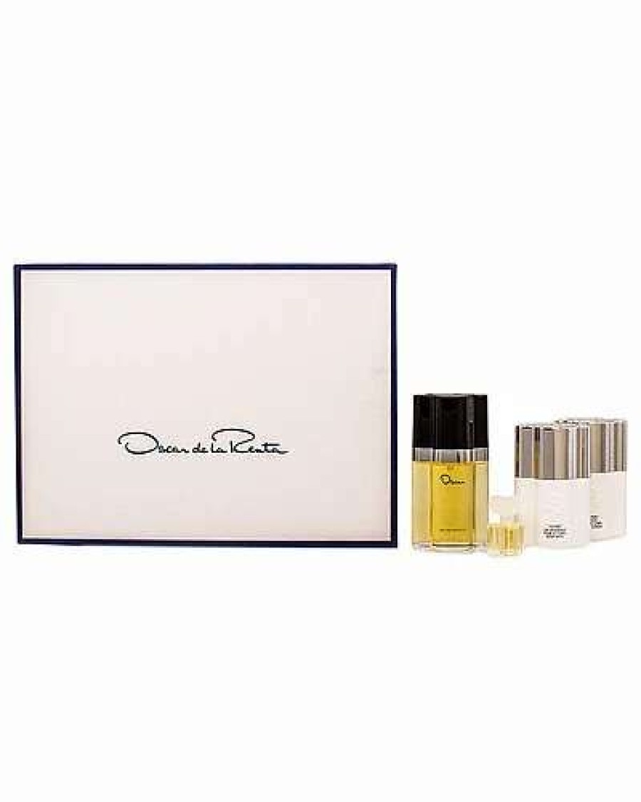 Fragrance * | Oscar De La Renta De La Renta Women'S 4Pc Gift Set