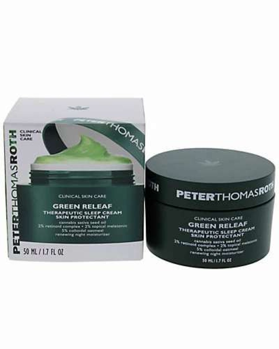 Moisturizers & Eye Cream * | Peter Thomas Roth 1.7Oz Green Releaf Therapeutic Sleep Cream Women