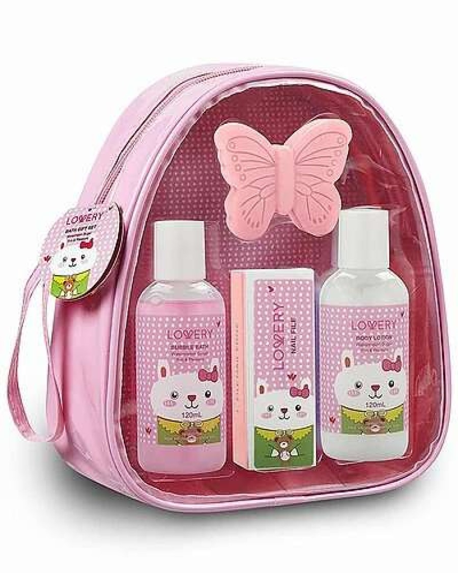 Bath & Body * | Lovery Kids Bubble Bath 5 Piece Set, Watermelon Body Care Package Women