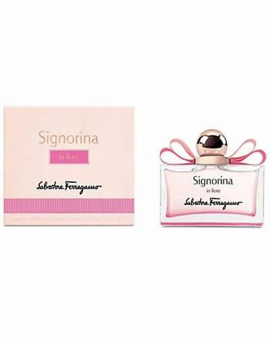 Fragrance * | Salvatore Ferragamo Women'S Signorina In Fiore 3.4Oz Eau De Toilette Spray