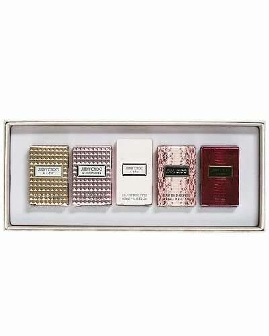 Fragrance * | Jimmy Choo 5Pc Illicit, Illicit Flower, Leau, Fever Edp Set Women