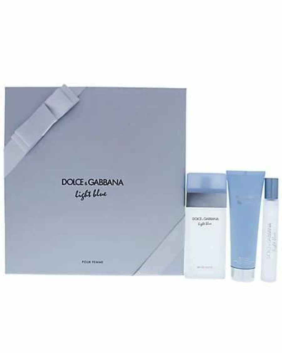 Fragrance * | Dolce & Gabbana And Gabbana Women'S 3Pc Light Blue Fragrance Set