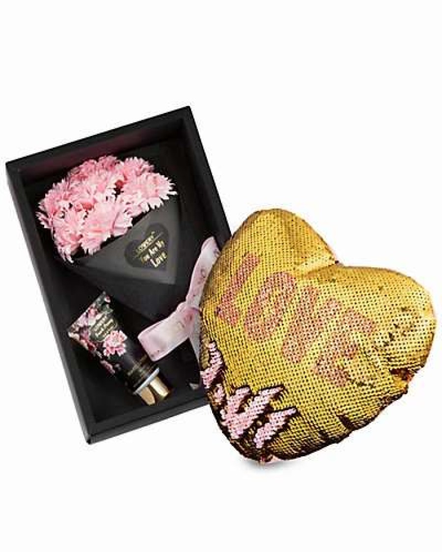 Bath & Body * | Lovery Bath & Body Gift Basket Pink Carnations For Mothers Day Women