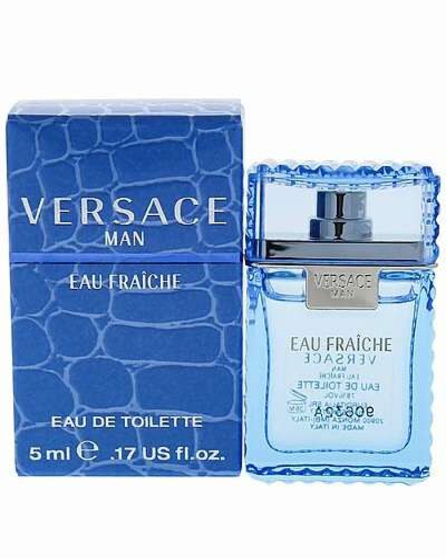 Fragrance * | Versace Men'S 5Ml Man Eau Fraiche Edt Splash (Mini) Women