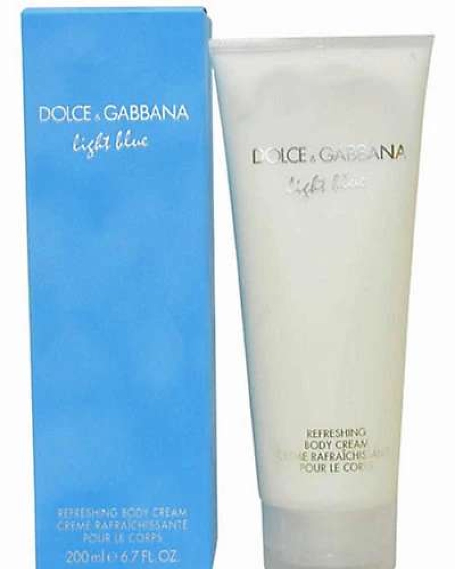 Bath & Body * | Dolce & Gabbana And Gabbana 6.7Oz Light Blue Refreshing Body Cream Women