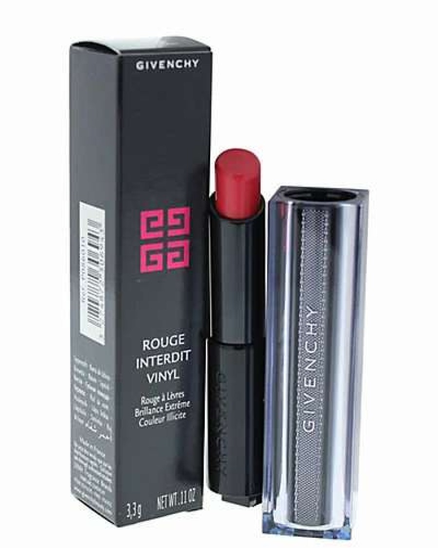 Lip & Cheek Makeup * | Givenchy 0.11Oz Rouge Provocant Rouge Interdit Vinyl Lipstick Women