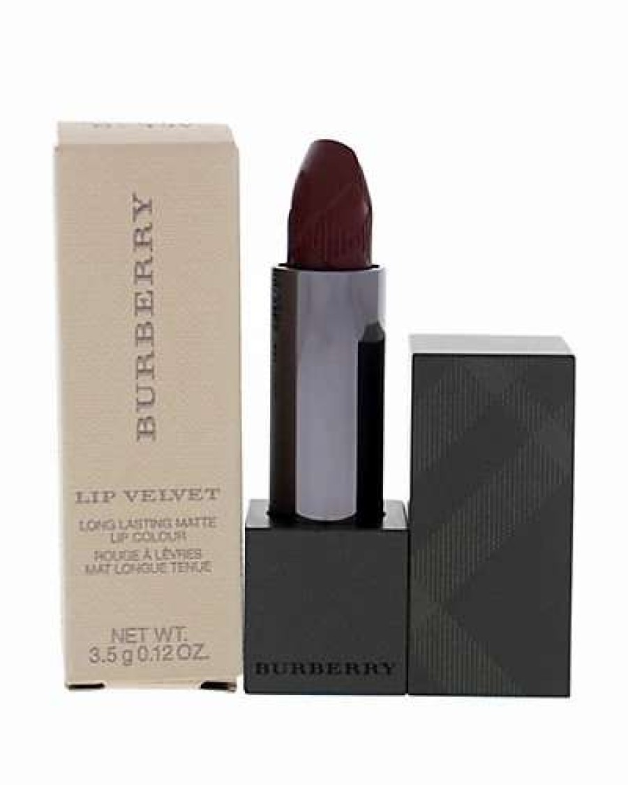 Lip & Cheek Makeup * | Burberry 0.12Oz #437 Oxblood Lip Velvet Women