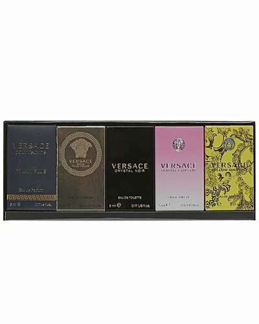 Fragrance * | Versace 5Pc Mini Set Women