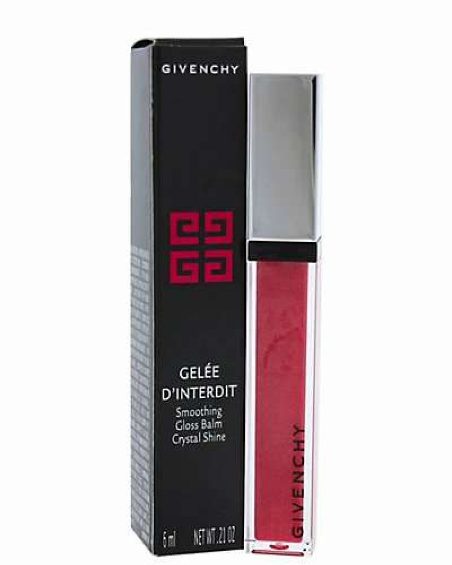 Lip & Cheek Makeup * | Givenchy 0.21Oz Blazing Coral Gelee Dinterdit Smoothing Gloss Balm Crystal Shine Women