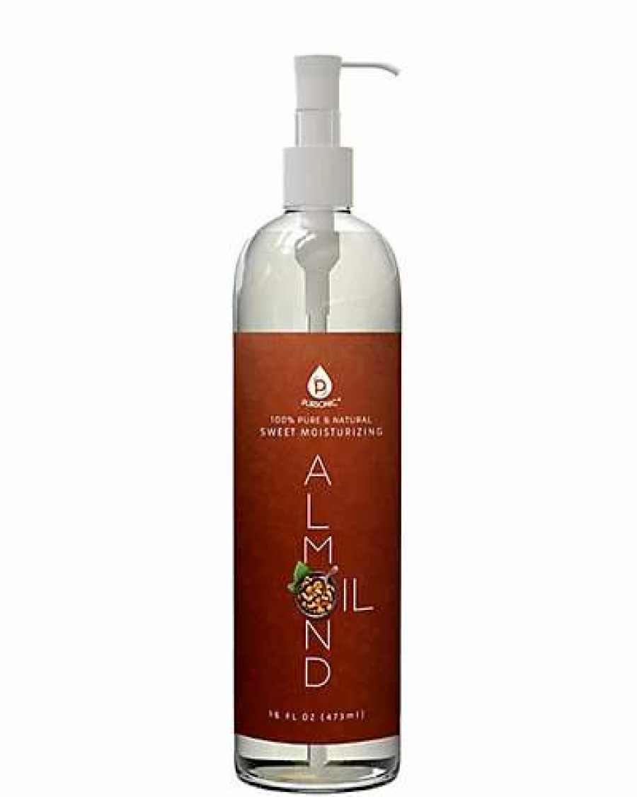 Bath & Body * | Pursonic 16Oz 100% Natural Sweet Almond Oil Women