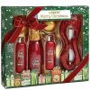 Bath & Body * | Lovery Red Rose And Jasmine Home Spa Christmas Gift Set Women