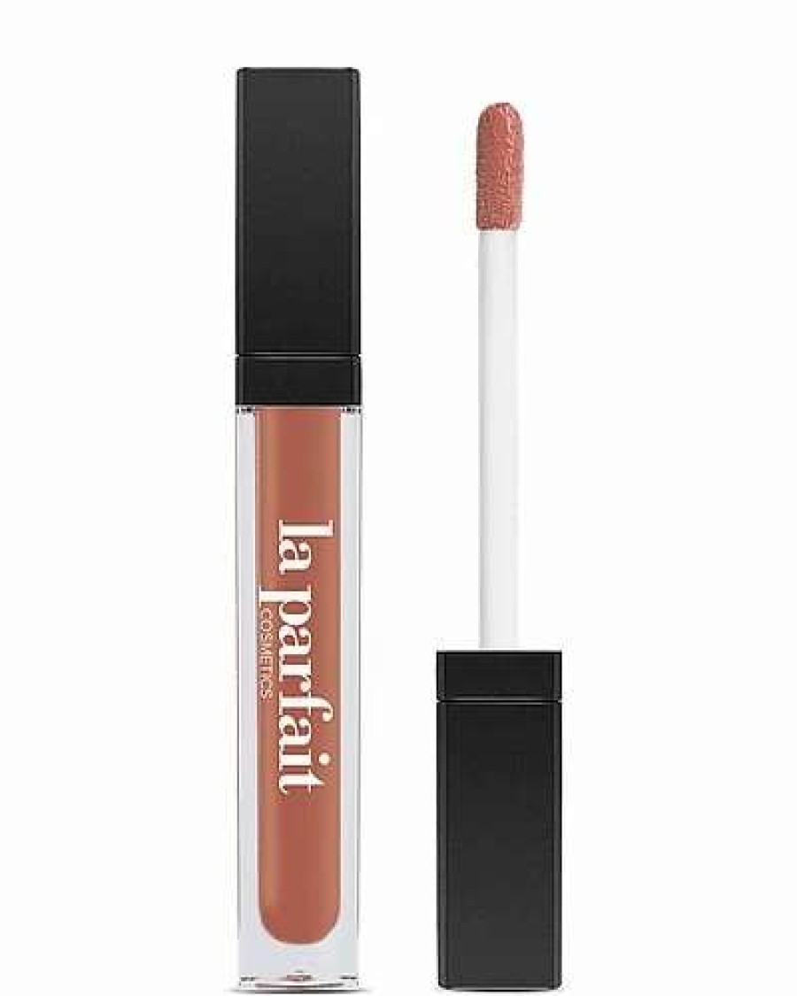 Lip & Cheek Makeup * | La Parfait Cosmetics 0.27Oz Waterproof Lipstick Matte Liquid #23 Classic Nude Women