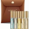 Fragrance * | Lovery Travel Cologne Spray For Men, 5Pc Woodsy Scented Mini Body Perfumes With Pouch Women