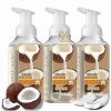 Bath & Body * | Lovery Set Of 3 Foaming Hand Soaps In Vanilla Coconut, Alcohol Free Hand Wash Women