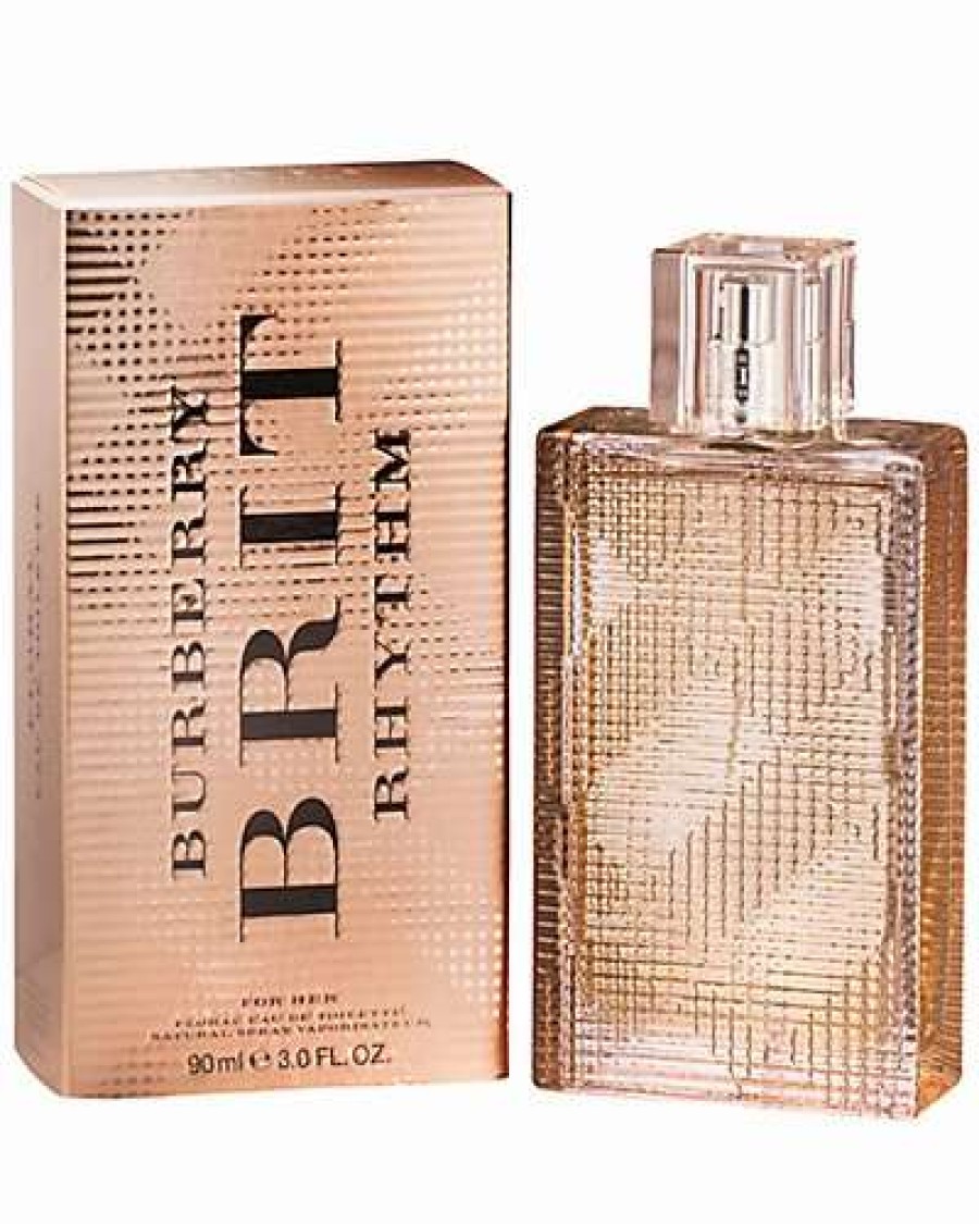 Fragrance * | Burberry 3Oz Brit Rhythm Floral Eau De Toilette Spray Women