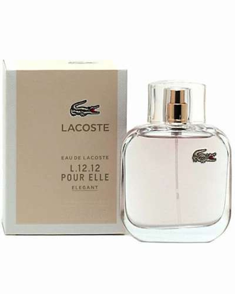 Fragrance * | Lacoste L 12.12 Pour Femme Elegant 3Oz Eau De Toilette Spray Women