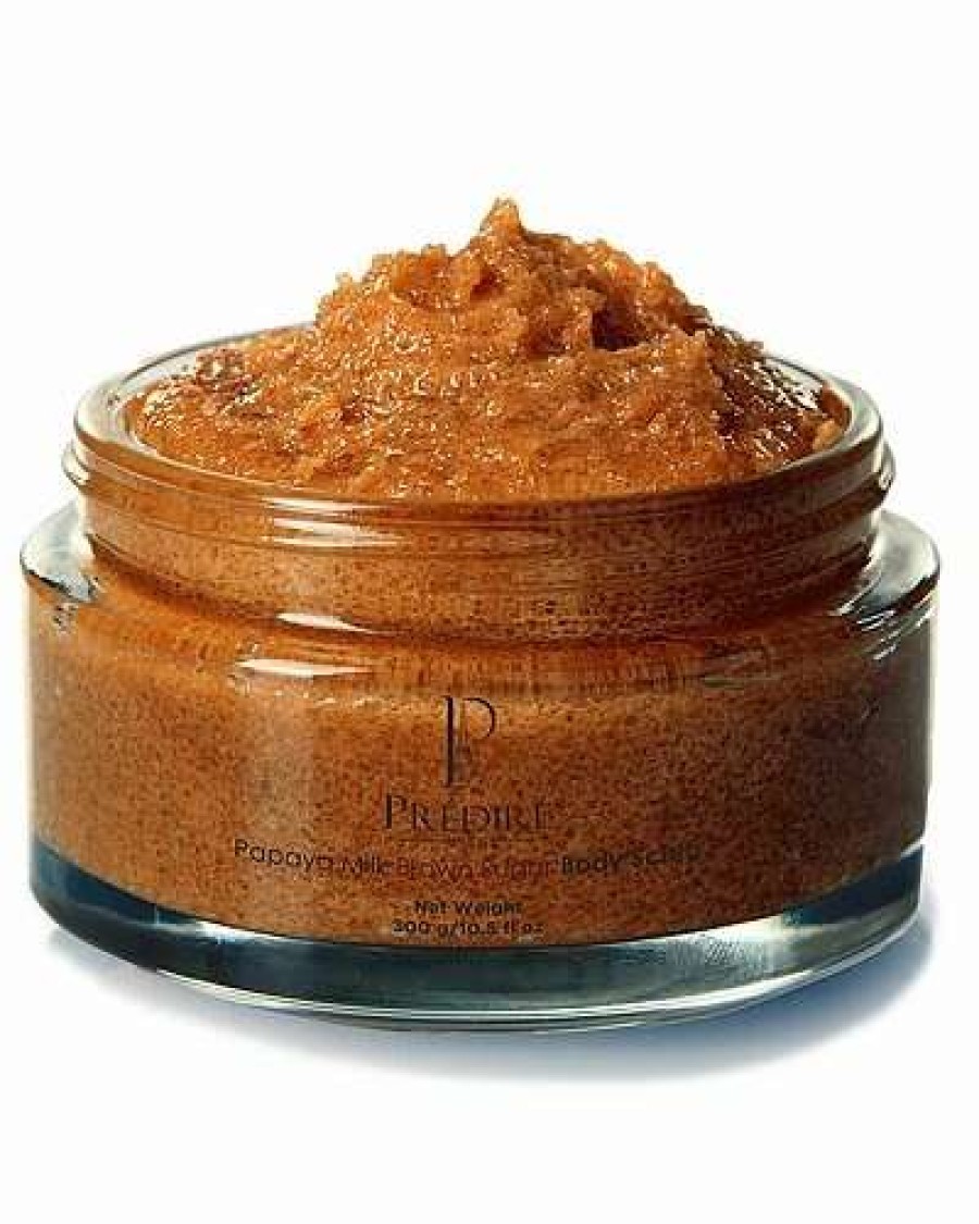 Bath & Body * | Predire Paris 10.5Oz Papaya Milk Brown Sugar Body Scrub Women