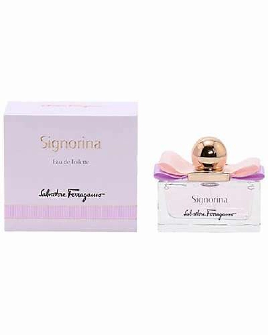 Fragrance * | Salvatore Ferragamo 1.7Oz Signorina Eau De Toilette Spray Women