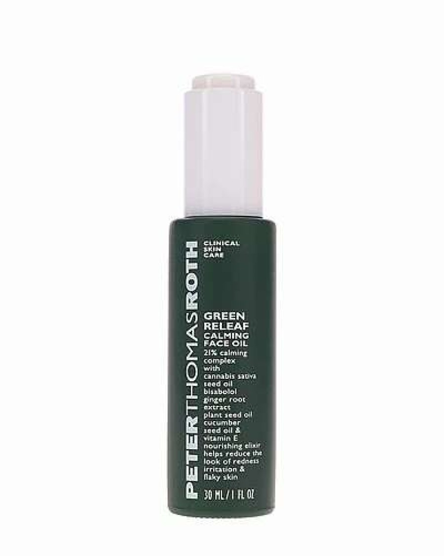 Bath & Body * | Peter Thomas Roth 1Oz Green Releaf Calming Face Oil Women