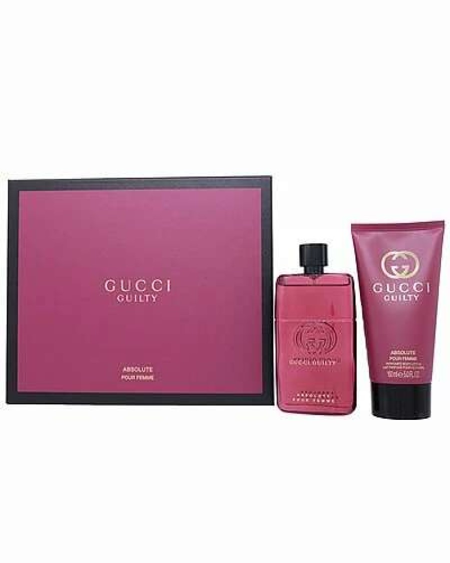 Fragrance * | Gucci Women'S 2Pc Guilty Absolute Gift Set