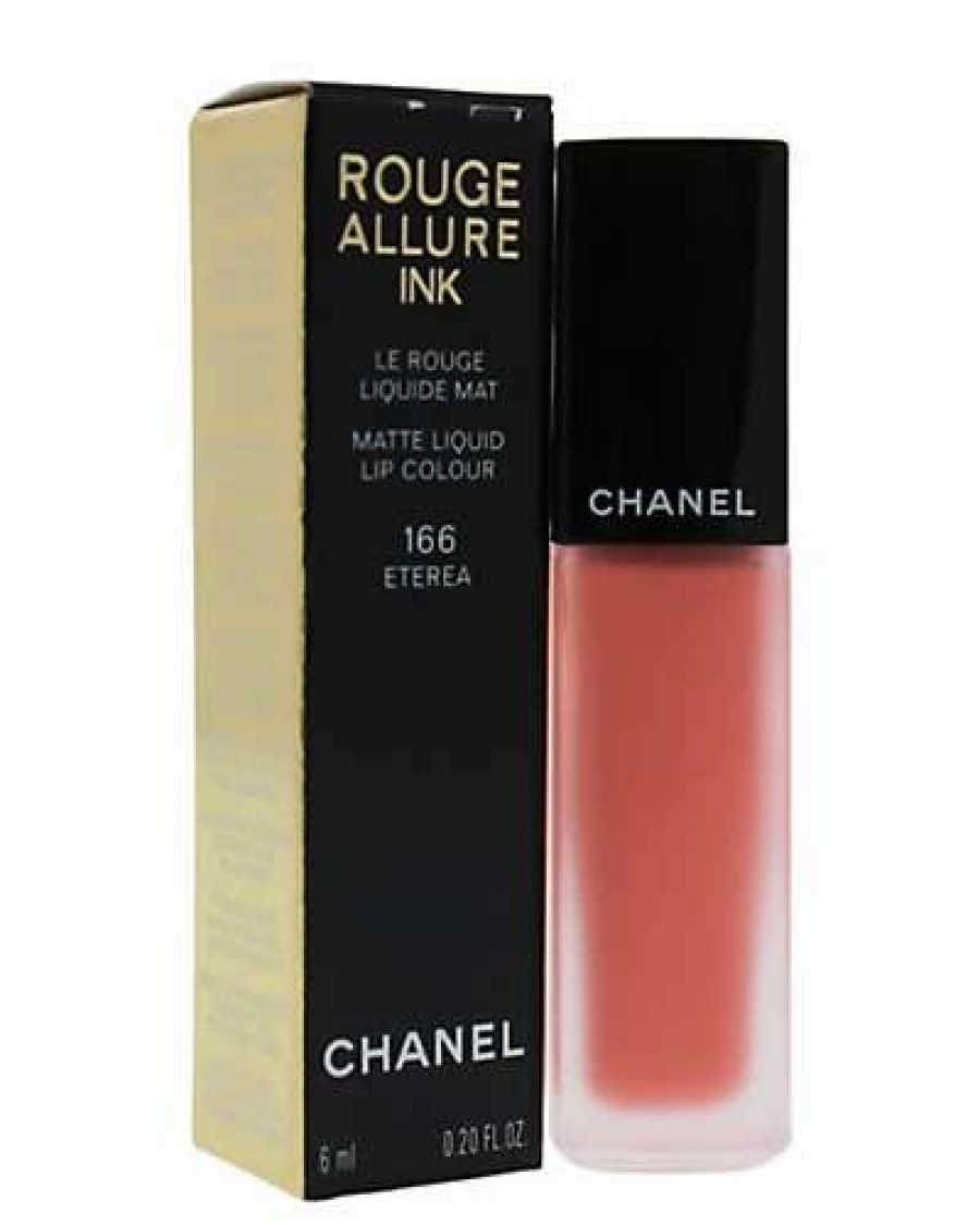 Lip & Cheek Makeup * | Chanel 0.12Oz 166 Eterea Rouge Allure Ink Women